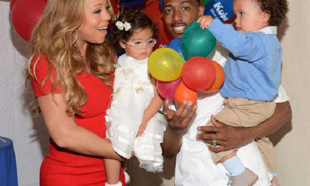 How many kids does nick cannon have - Nick Canon and ex-wife Mariah Carey with their 2 kids, Monroe and Moroccan.